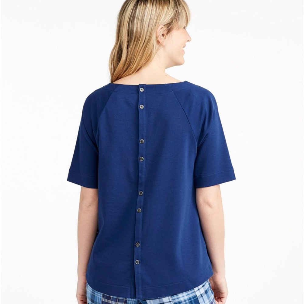 L.L.Bean Tee,‎ Button-Back - Picture 2 of 10